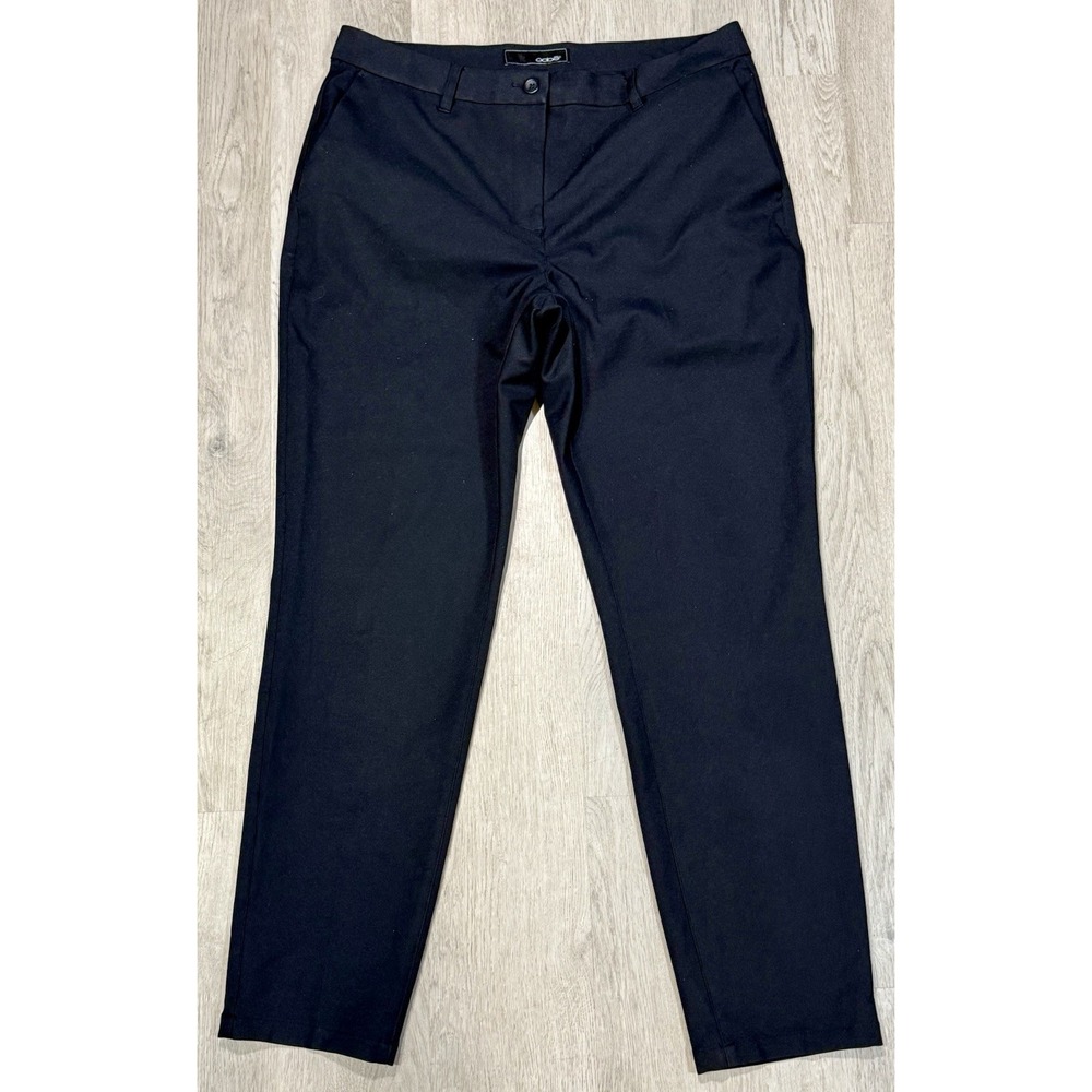 Oobe Chick-fil-A Work Pants Women's Size 12/31 Black Employee Uniform Stretch